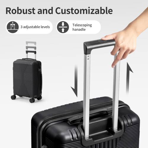 Robust and Customizable

- 3 adjustable levels
- Telescoping handle