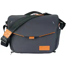 Vanguard - VEO City S36 10L Cross-Body Camera Shoulder Bag with Pouch - Navy