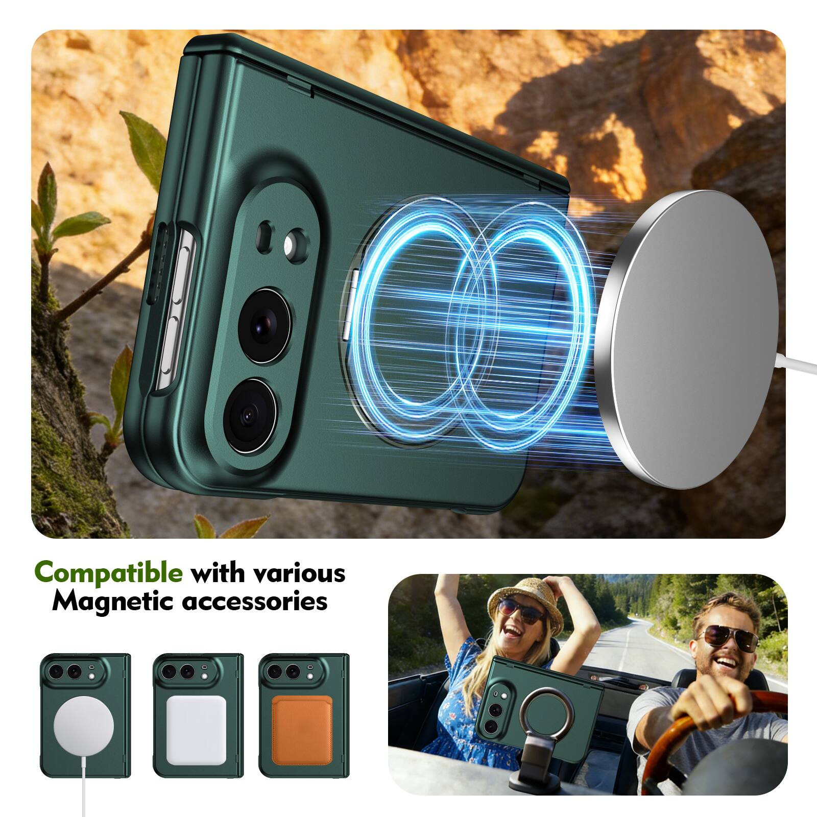Compatible with various Magnetic accessories