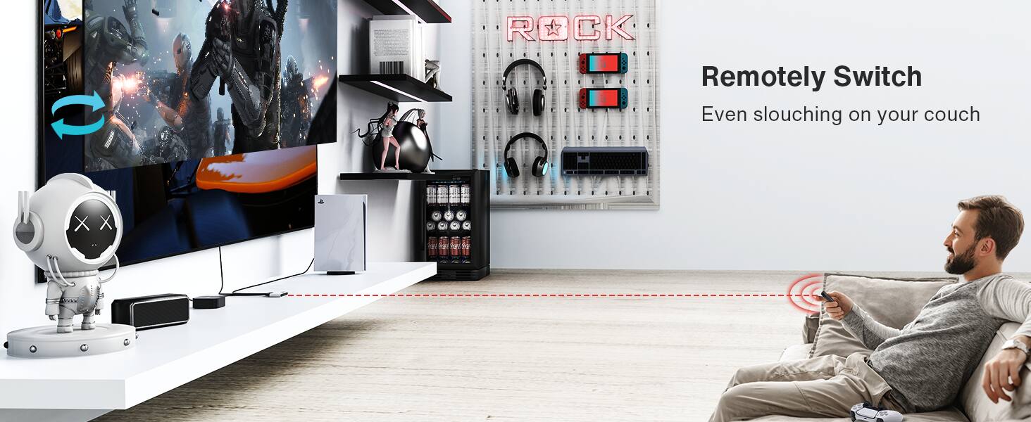 ROCK

Remotely Switch

Even slouching on your couch