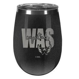Great American Products - Washington Capitals 10oz. Onyx Wine Tumbler - Multicolor