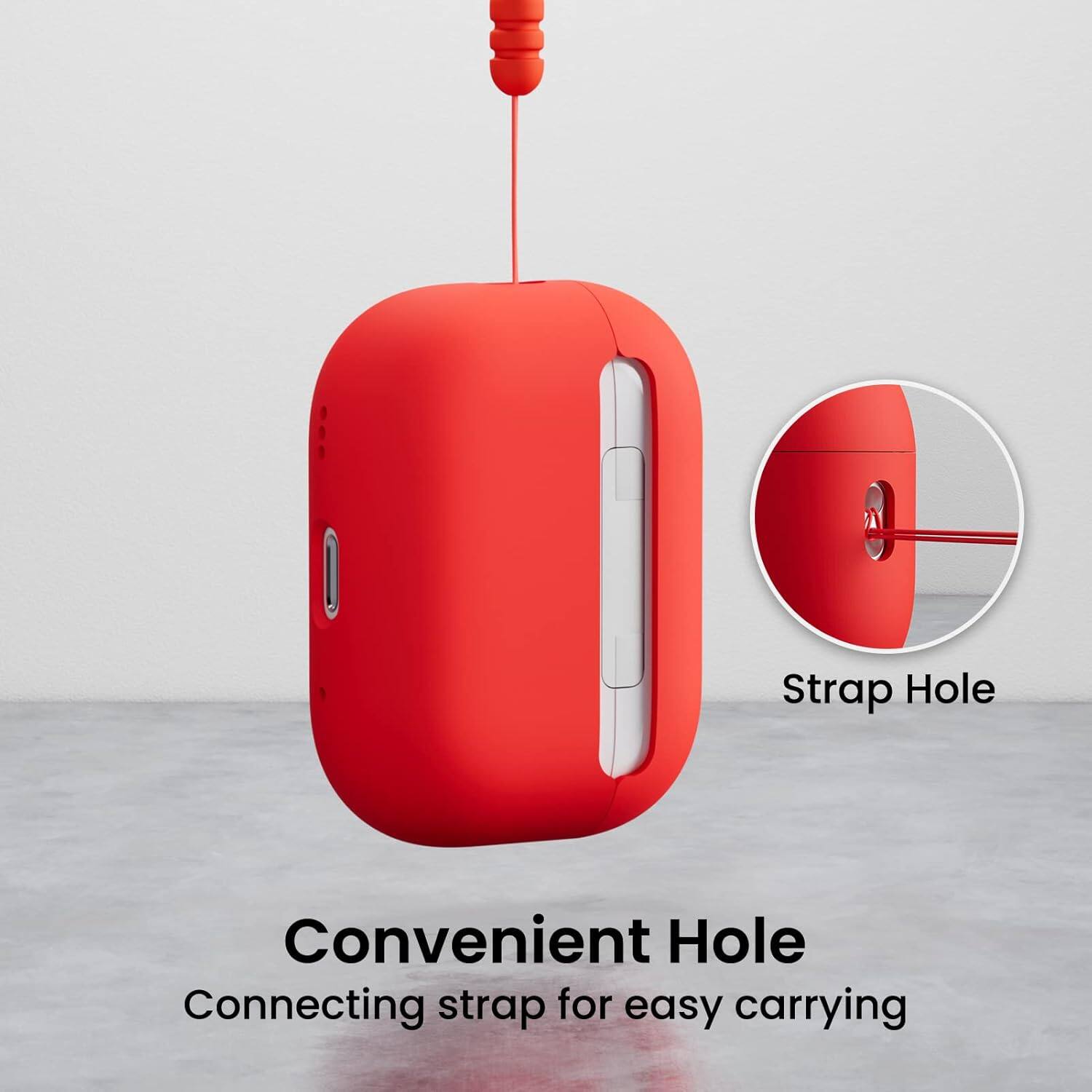 Convenient Hole, Strap Hole, Connecting strap for easy carrying