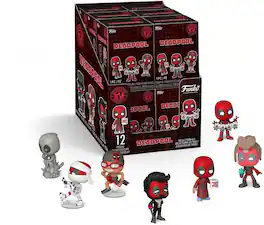 Funko - Mystery Mini: Deadpool (Marvel) (One Random Mystery Mini Per Transaction) - COLLECTIBLES - Multicolor