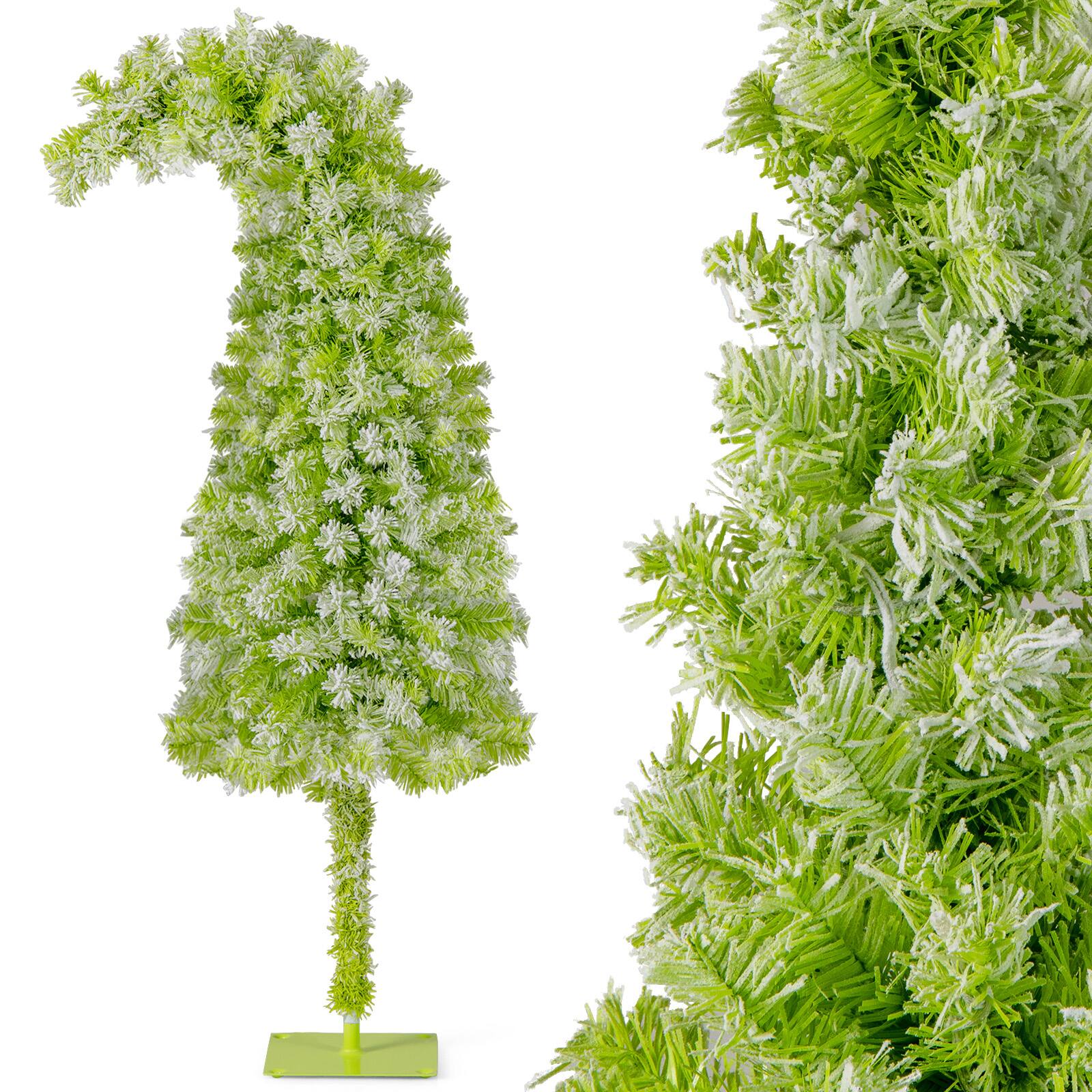 Alt View 9. Costway - Costway 5 FT Bendable Christmas Tree with 216 Branch Tips, 80 Warm White LED Lights - Green.