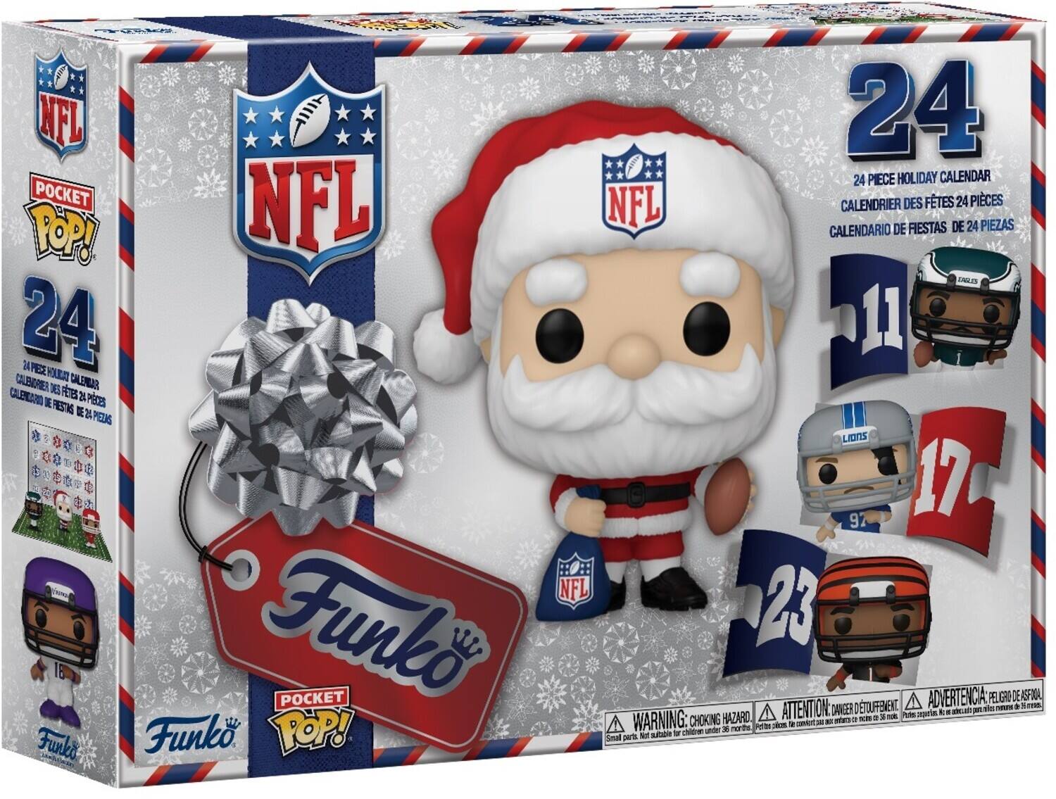 Funko - Pocket POP! Countdown Calendar: NFL - COLLECTIBLES - Multicolor
