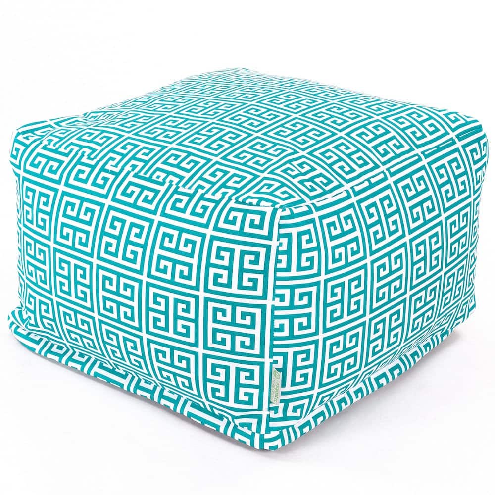 Majestic Home - Ottoman Pouf Towers Pacific - Blue