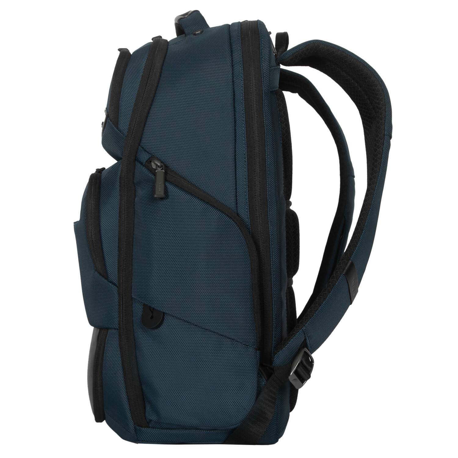 Alt View 2. Targus - 15-16” HeritageLuxe Backpack - Blue.