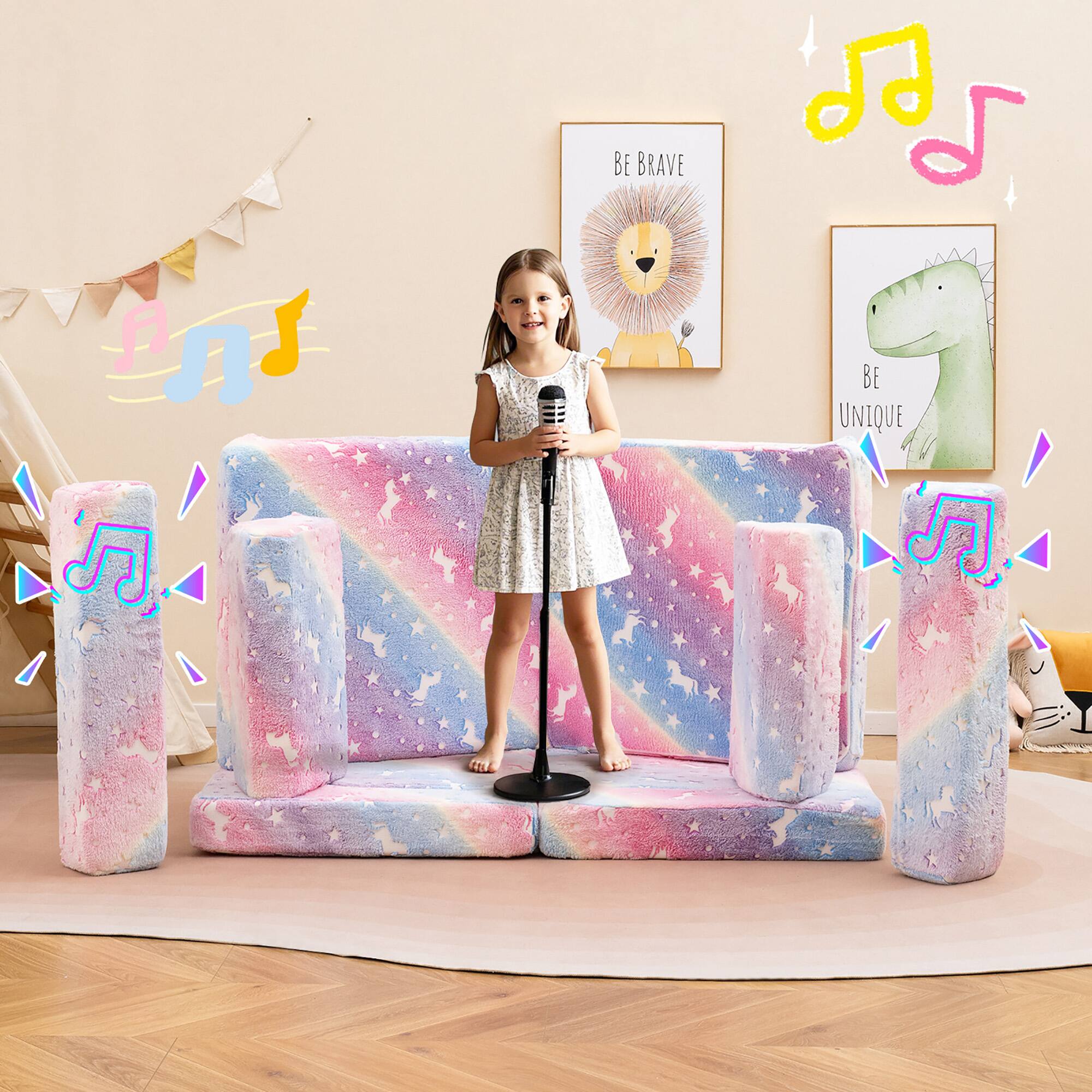 BE BRAVE  
BE UNIQUE