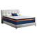 Front. FC Design - FC Design 14 Inch Thick Luxury Memory Foam Mattress with 6 Layers - King - White Blue.