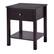 Alt View 14. Costway - End Table Nightstand Storage Display Furniture Drawer Shelf Beside - Brown.