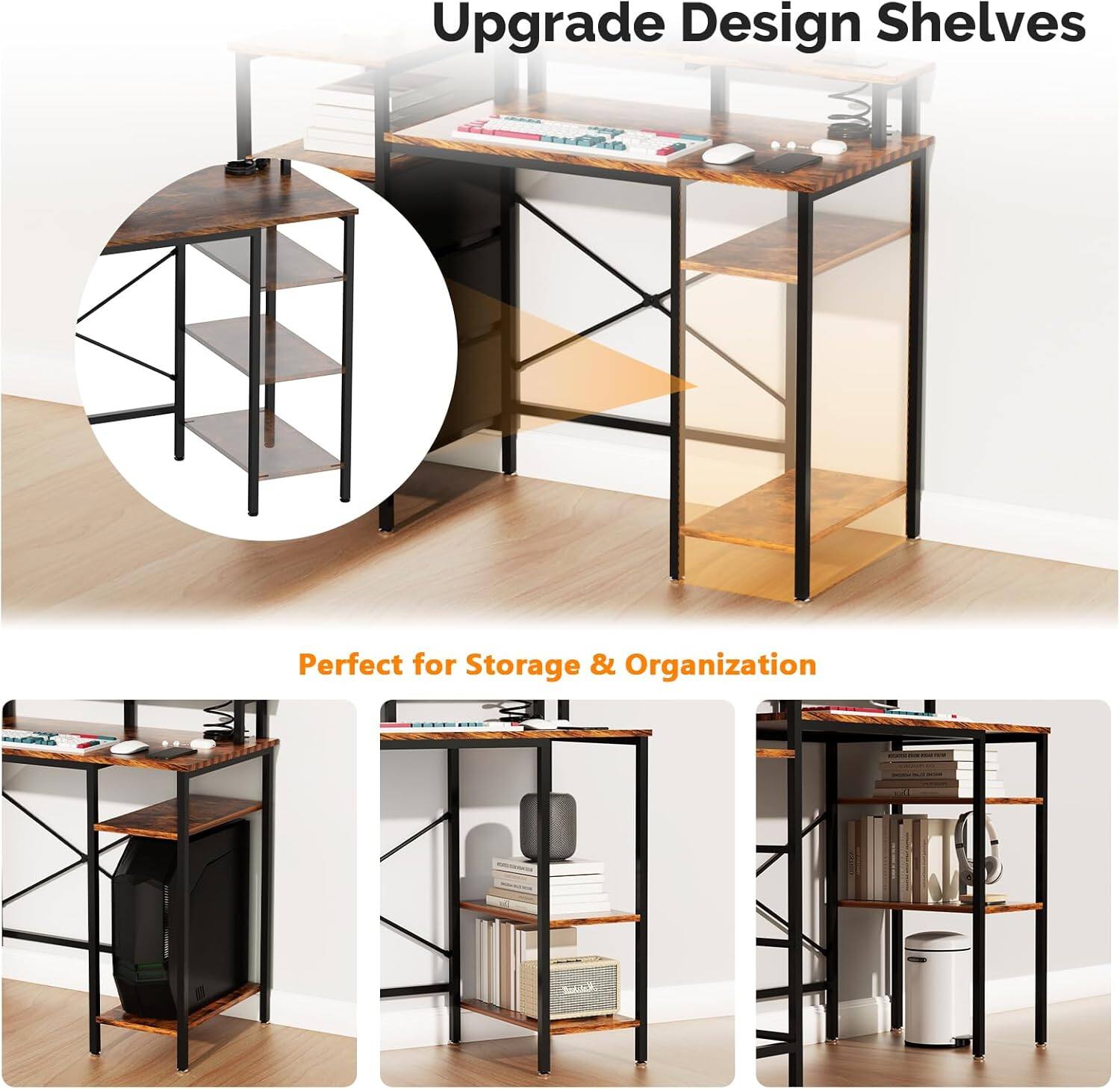 Upgrade Design Shelves  
Perfect for Storage & Organization