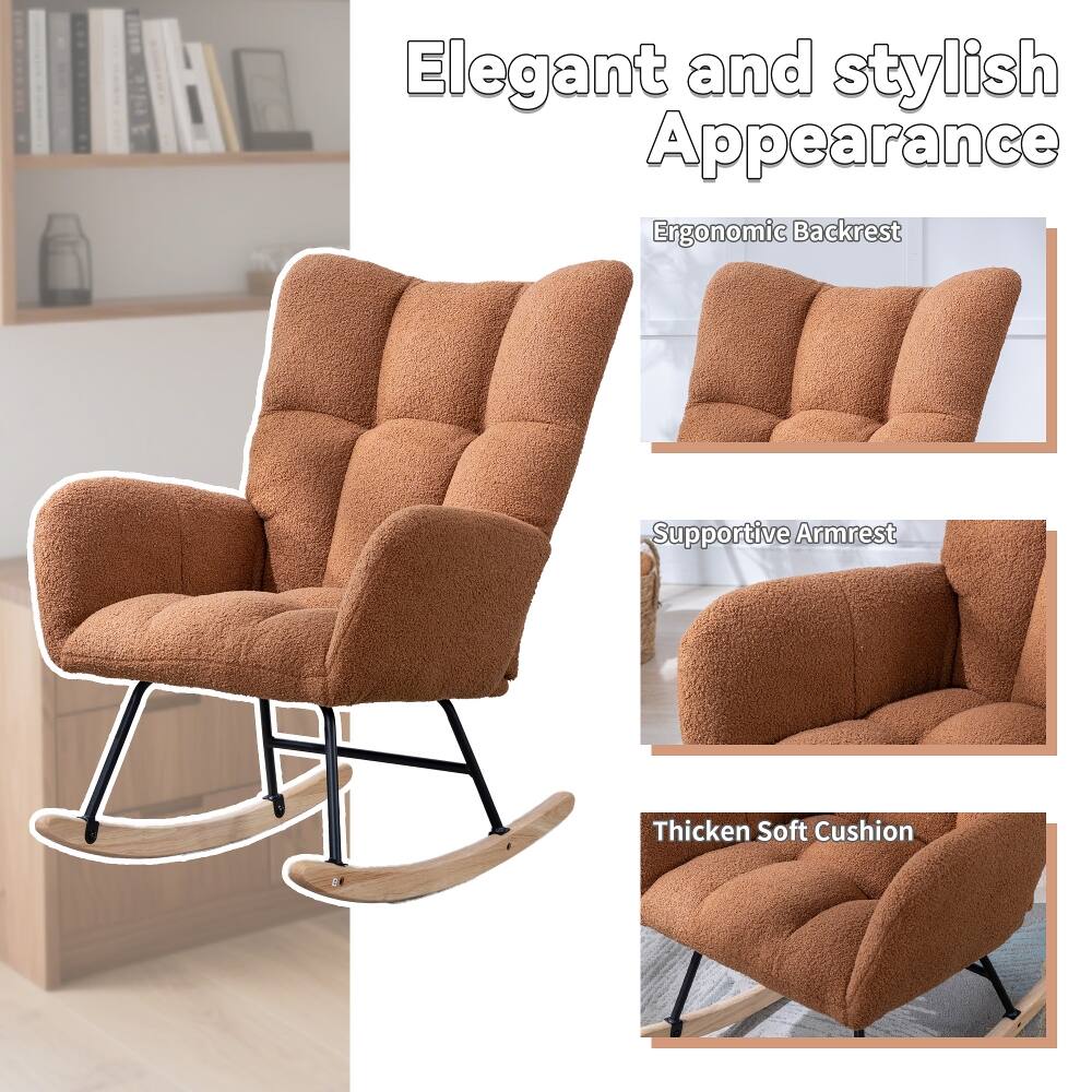 Elegant and stylish Appearance  
Ergonomic Backrest  
Supportive Armrest  
Thicken Soft Cushion