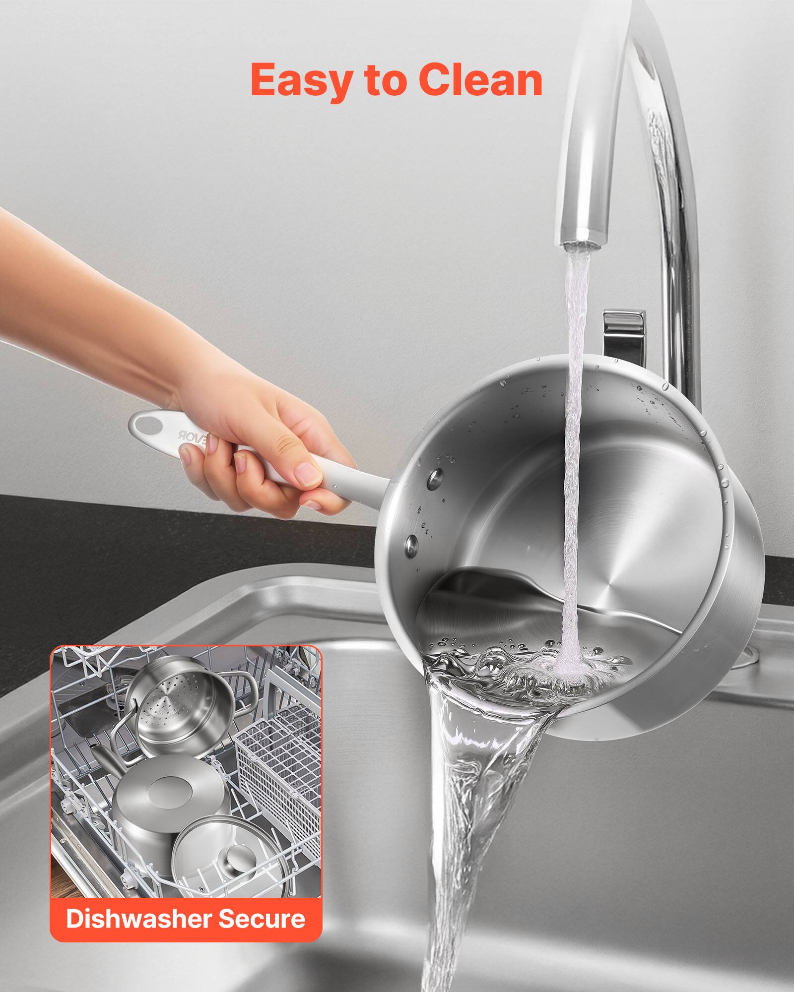 Easy to Clean

Dishwasher Secure