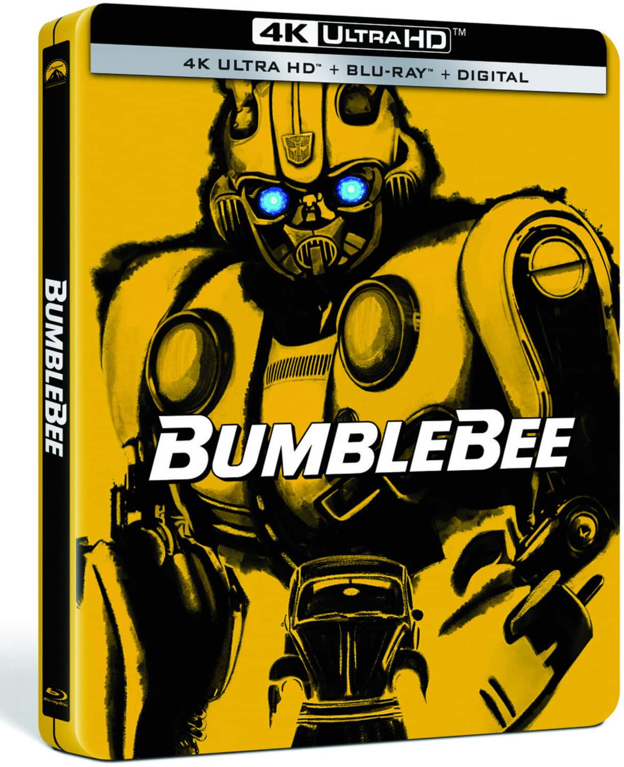 Front. Bumblebee (Steelbook)   - 4K Blu-Ray.