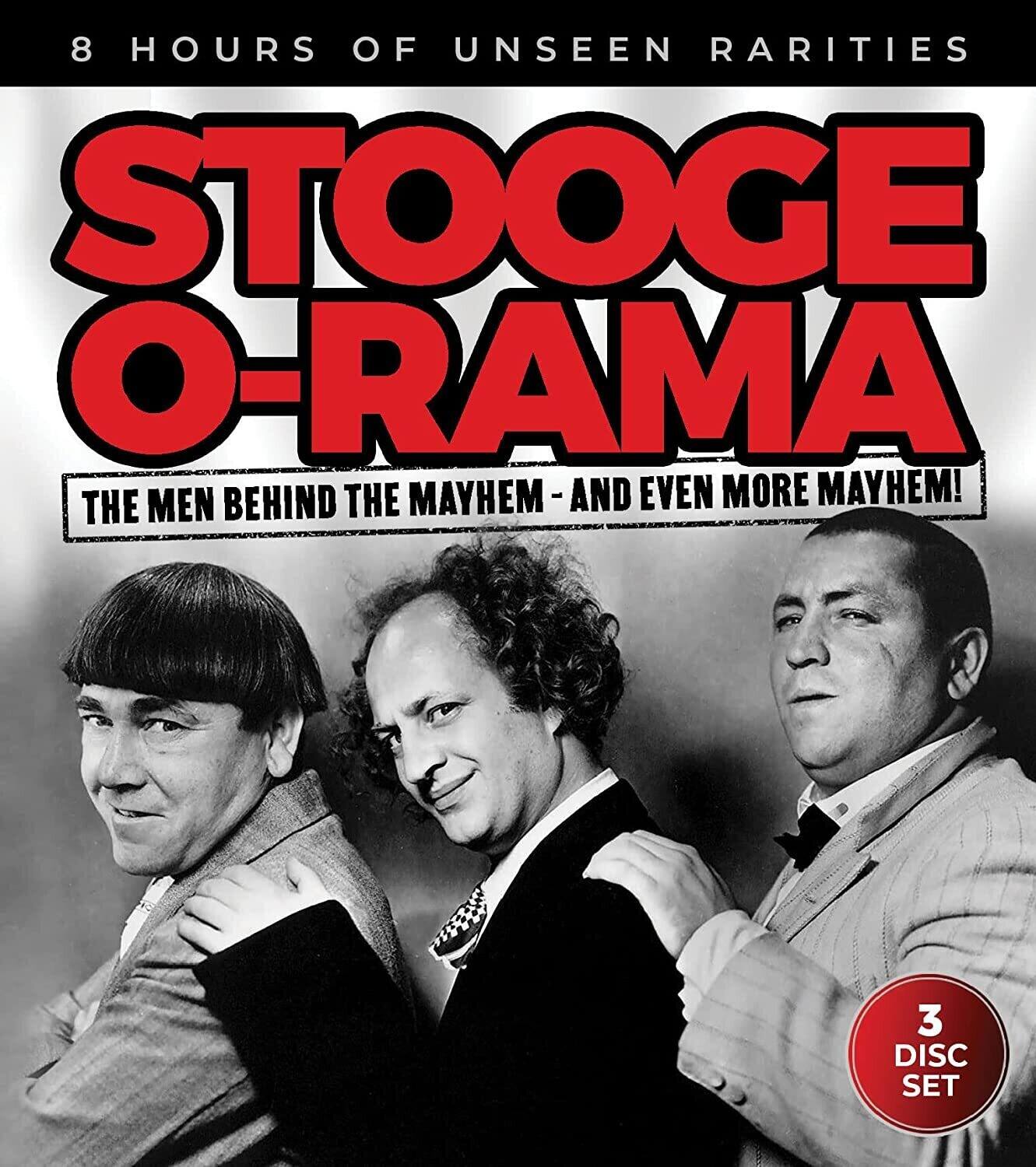 Stooge-O-Rama: The Men Behind the Mayhem--And Even More Mayhem!   - BLU-RAY