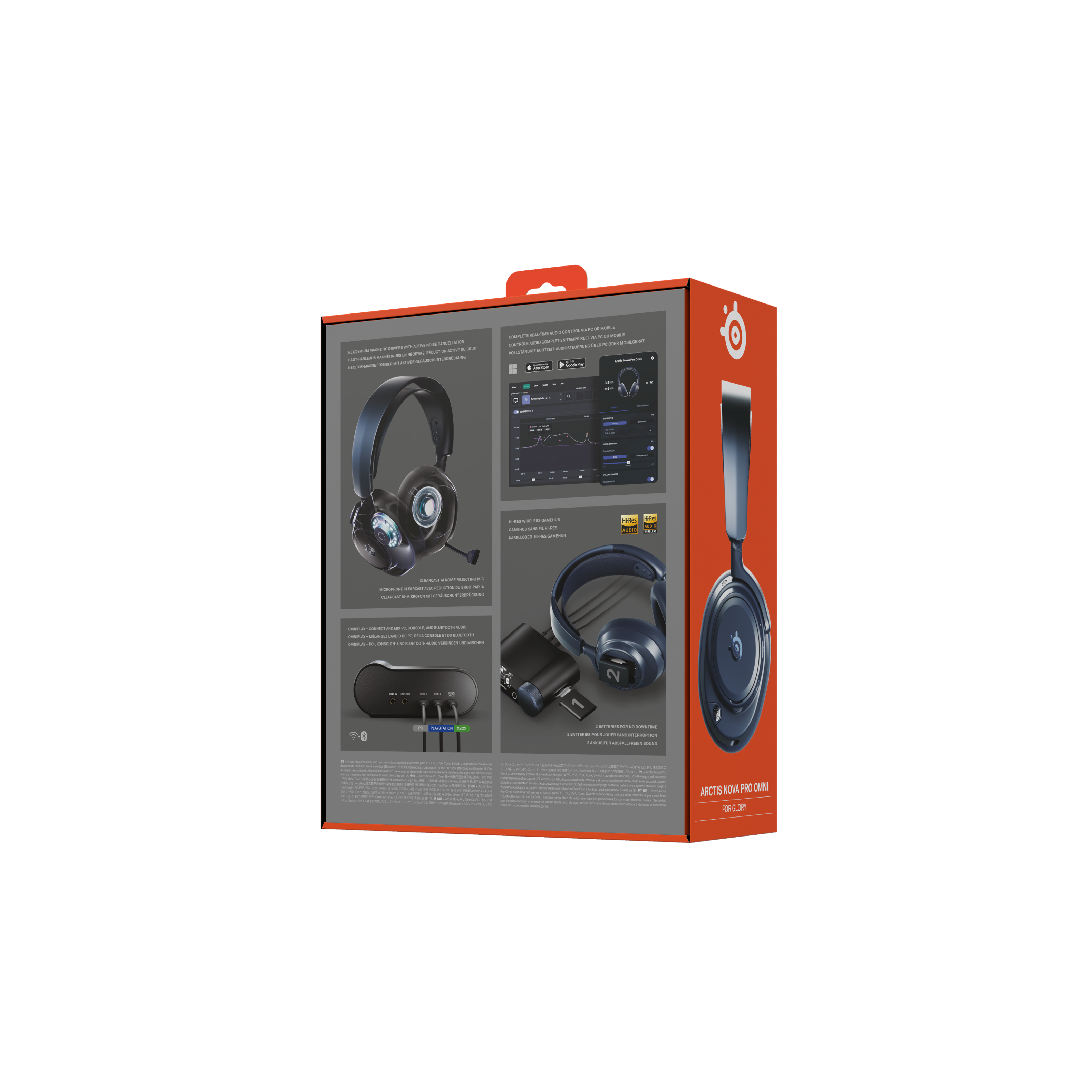 SteelSeries Arctis Nova Pro Omni 2.4 GHz Wireless Over The Ear