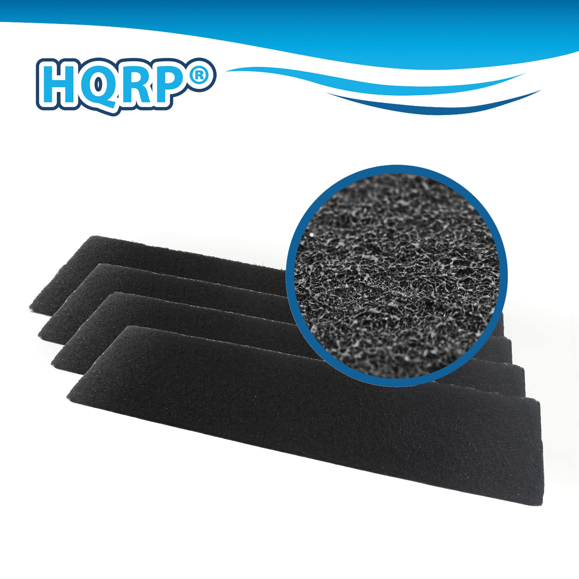 Alt View 3. HQRP - HEPA Filter Kit and Carbon Prefilters for Fellowes AeraMax 100 - 2 Pack H13 + 4 Odor Pads.