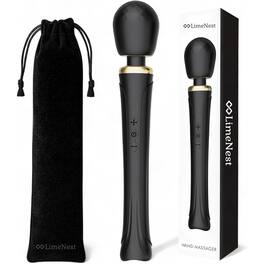 Schertz - Handheld Cordless Wand Massager, Waterproof USB-Rechargeable, Quiet Travel-Ready