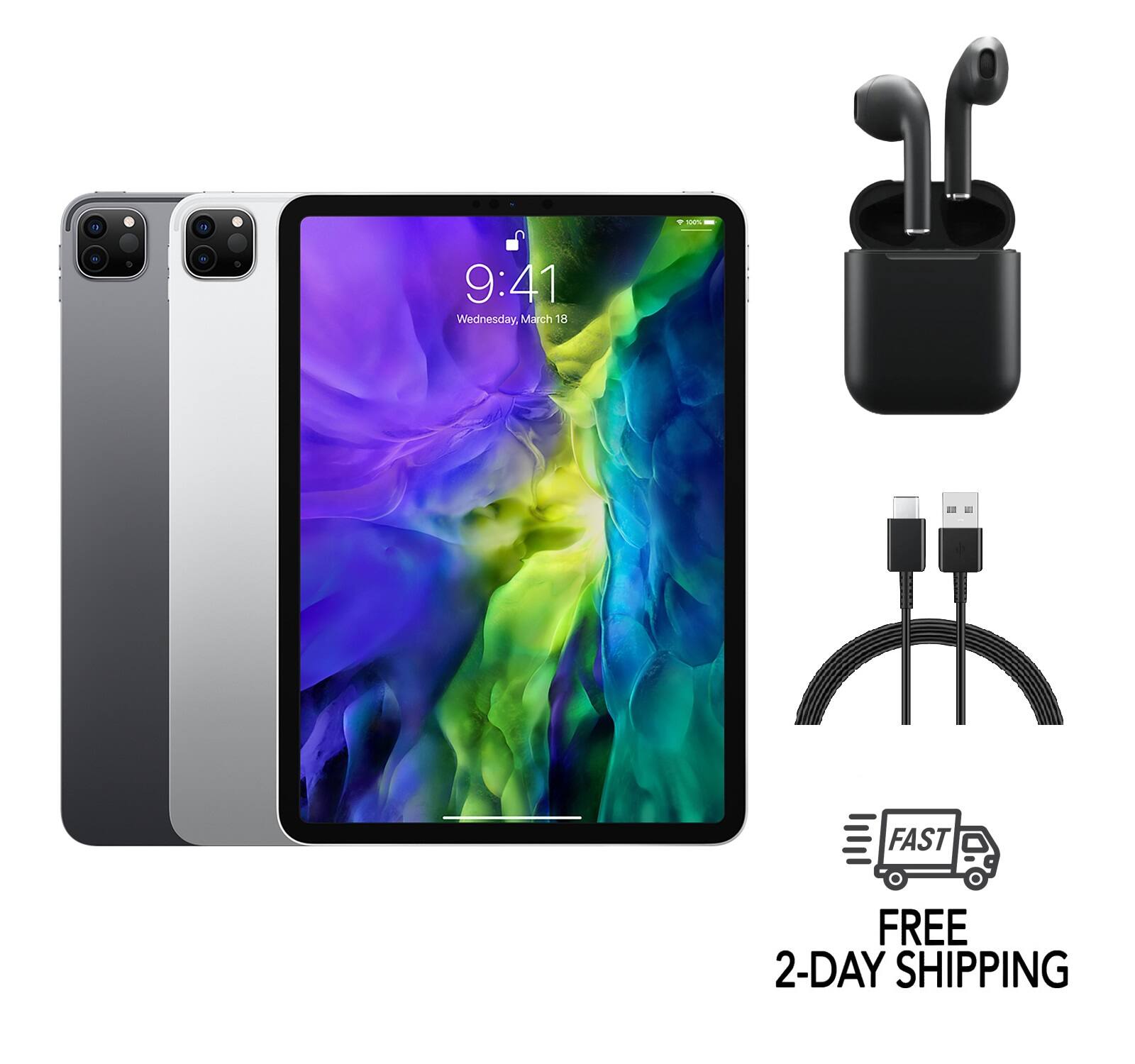 1% 9:41 Wednesday, March 18  
FAST FREE 2-DAY SHIPPING