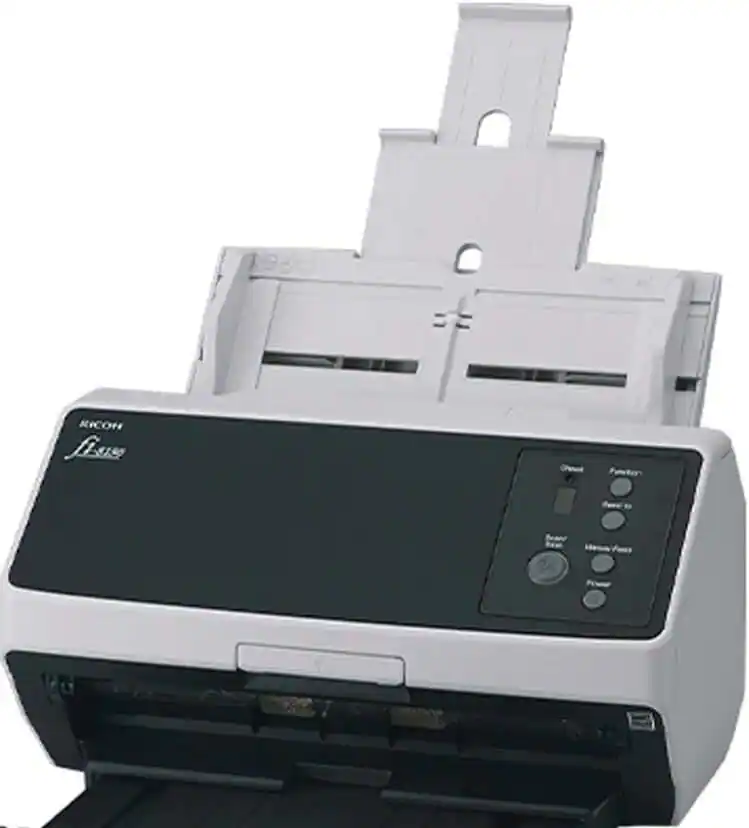 Ricoh fi 8250 Document Scanner with Flatbed PA03810 B605 Black and ...