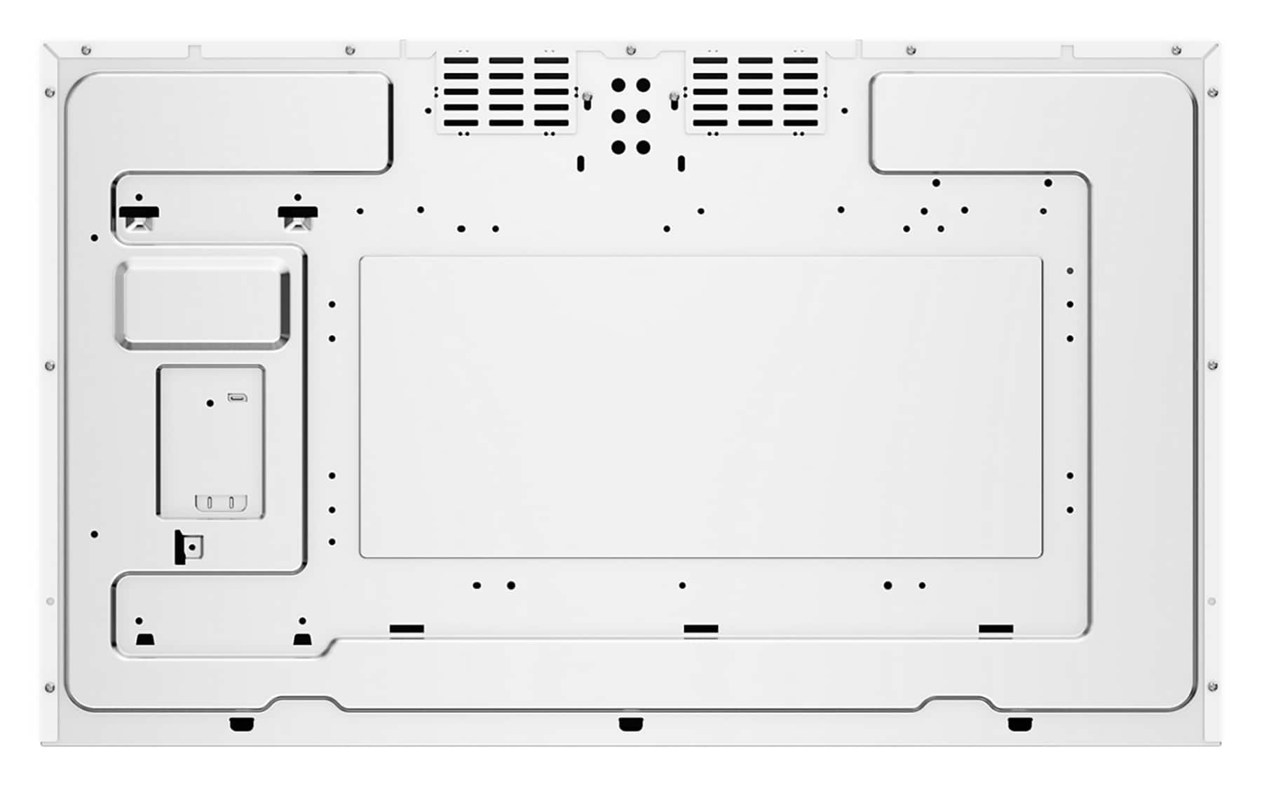 Alt View 14. Whirlpool - 1.1 Cu. Ft. Over-the-Range Microwave with Flush Built-in Design - White.