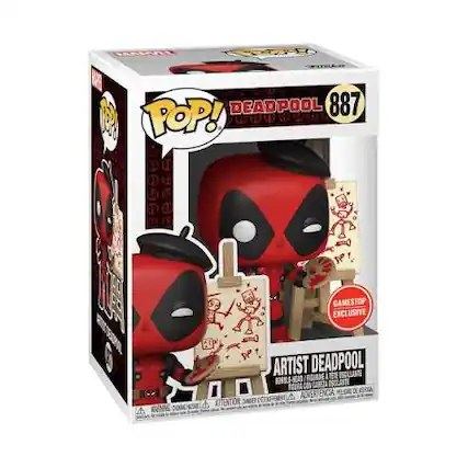 SARVEL
DEADPOOL 887 POP!
GAMESTOP EXCLUSIVE
4 ATTENTION
ARTIST DEADPOOL OSCALANTE TTE BOBBLE-HEAD CABEZA OSCHANTE
