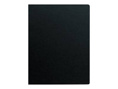 Front. Fellowes - Fellowes Futura Presentation Covers, Oversize, Black, 25/Pack (5224701) - Black.