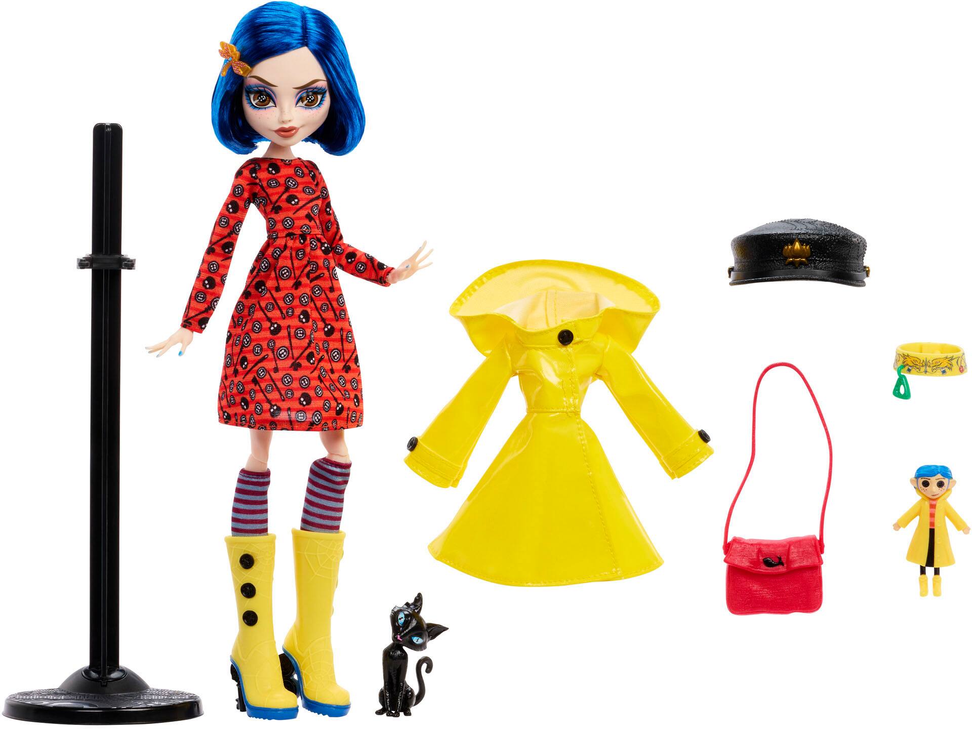 Alt View 2. Monster High - Skullector Coraline 11.4"  Collectible Doll.
