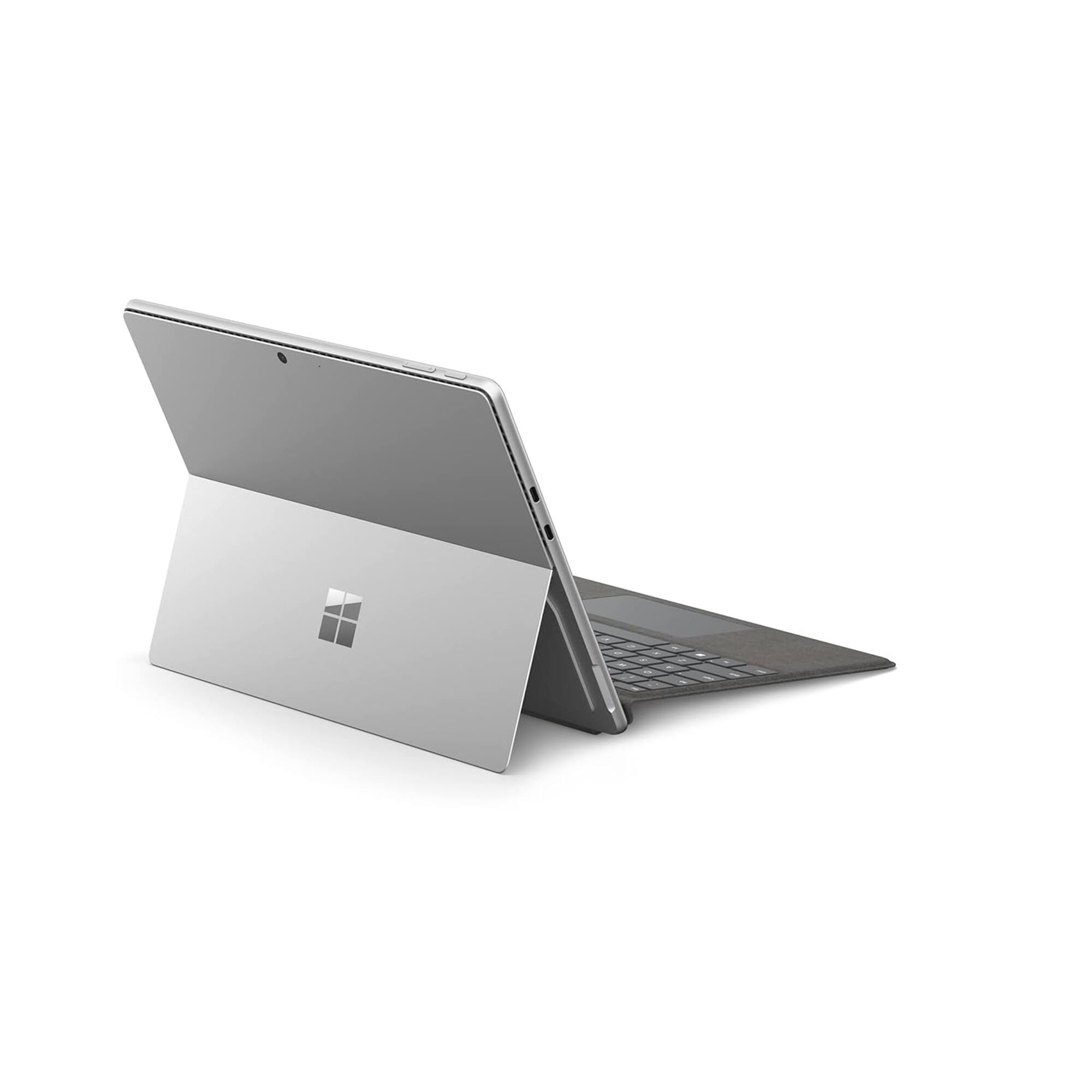 Back. Microsoft - Surface Pro 9 13" Tablet 256GB WiFi 3.3GHz, Platinum - Silver.