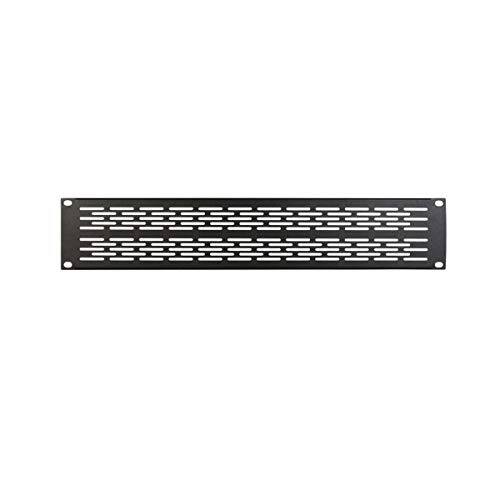 Alt View 5. On Stage Stands - On-Stage Vented Rack Panel, 2U (RPV2000) - Black.