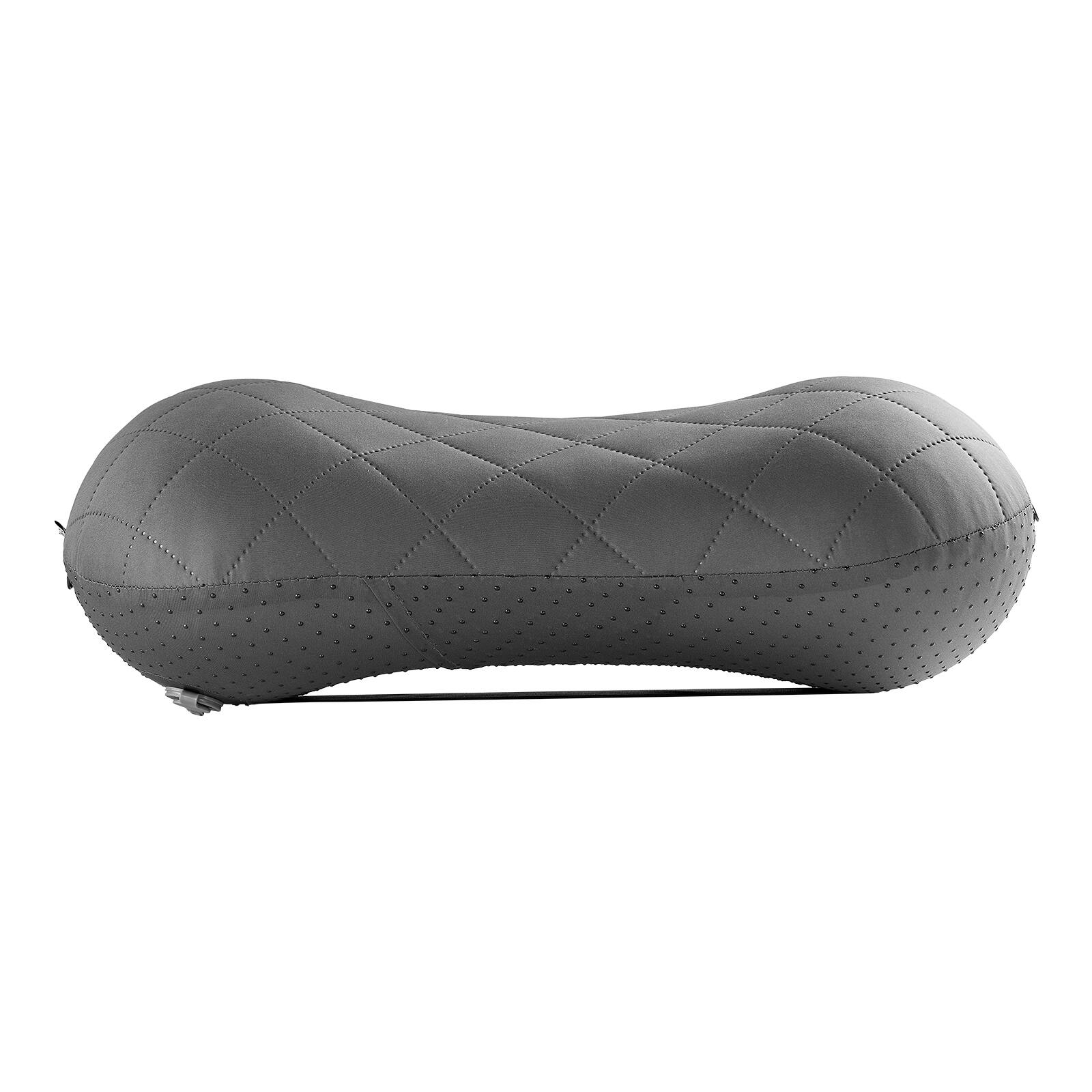 Alt View 5. VEVOR - Inflatable Camping Pillow, 5-Inch Thickened Travel Pillow, Soft Backpacking Pillows with Removable & Washable Cover - Gray.