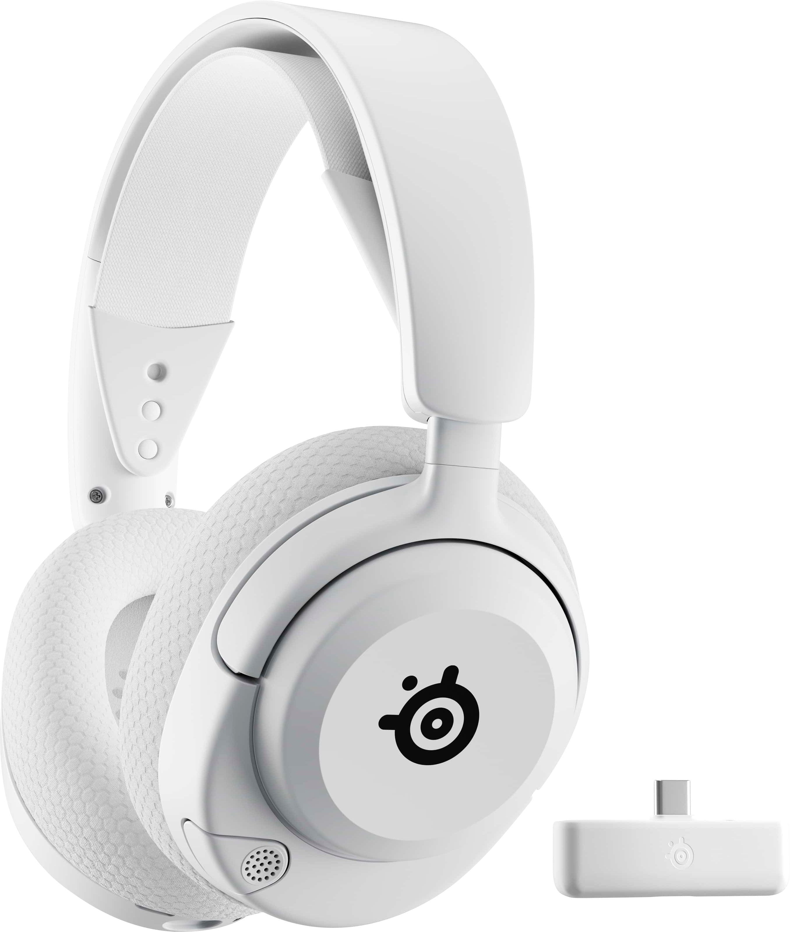 SteelSeries - Arctis Nova 5X Wireless Gaming Headset for Xbox Series X|S, Xbox One - White - Front_Zoom