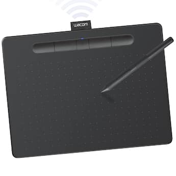 Wacom Intuos Medium Bluetooth Graphics Drawing Tablet, Includes Wacom Intuos Medium Bluetooth Graphics Drawing Tablet, Includes