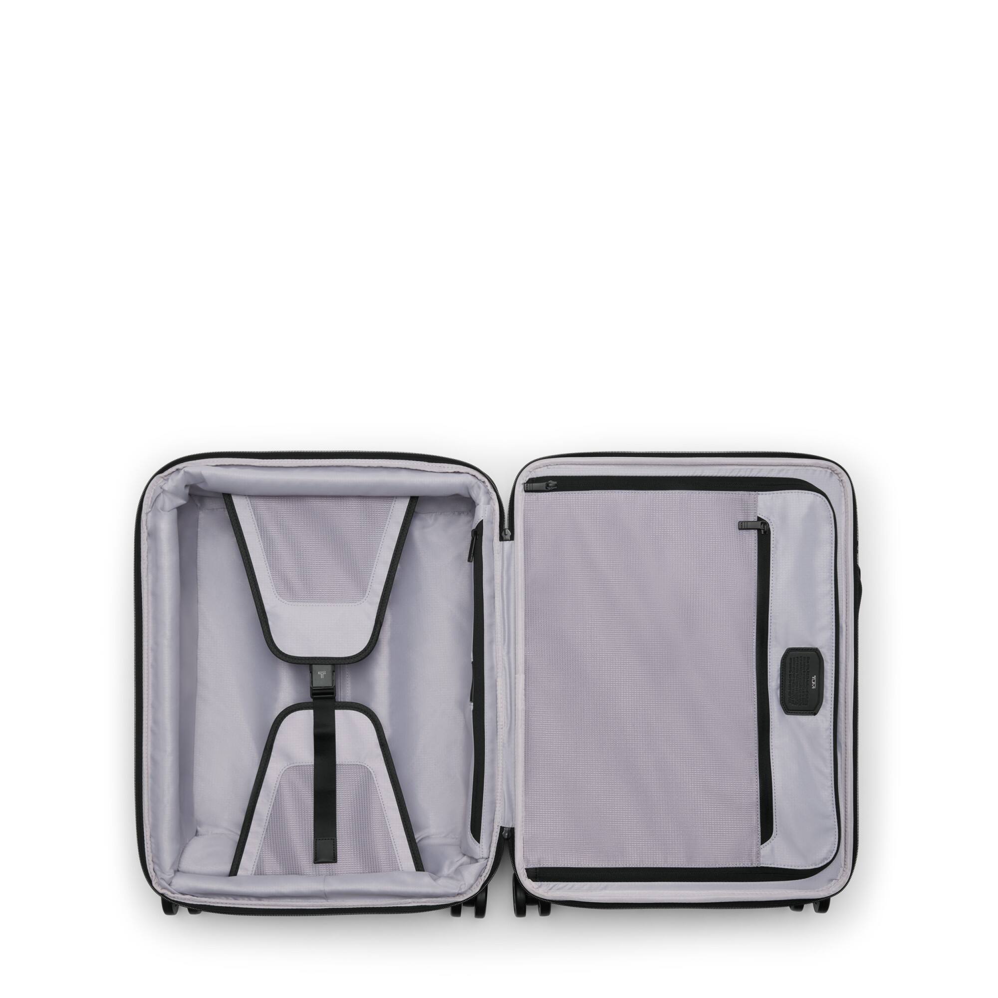 Alt View 3. TUMI - Alpha Large Dual Access Expandable Carry-On Spinner Suitcase - Deep Pine.
