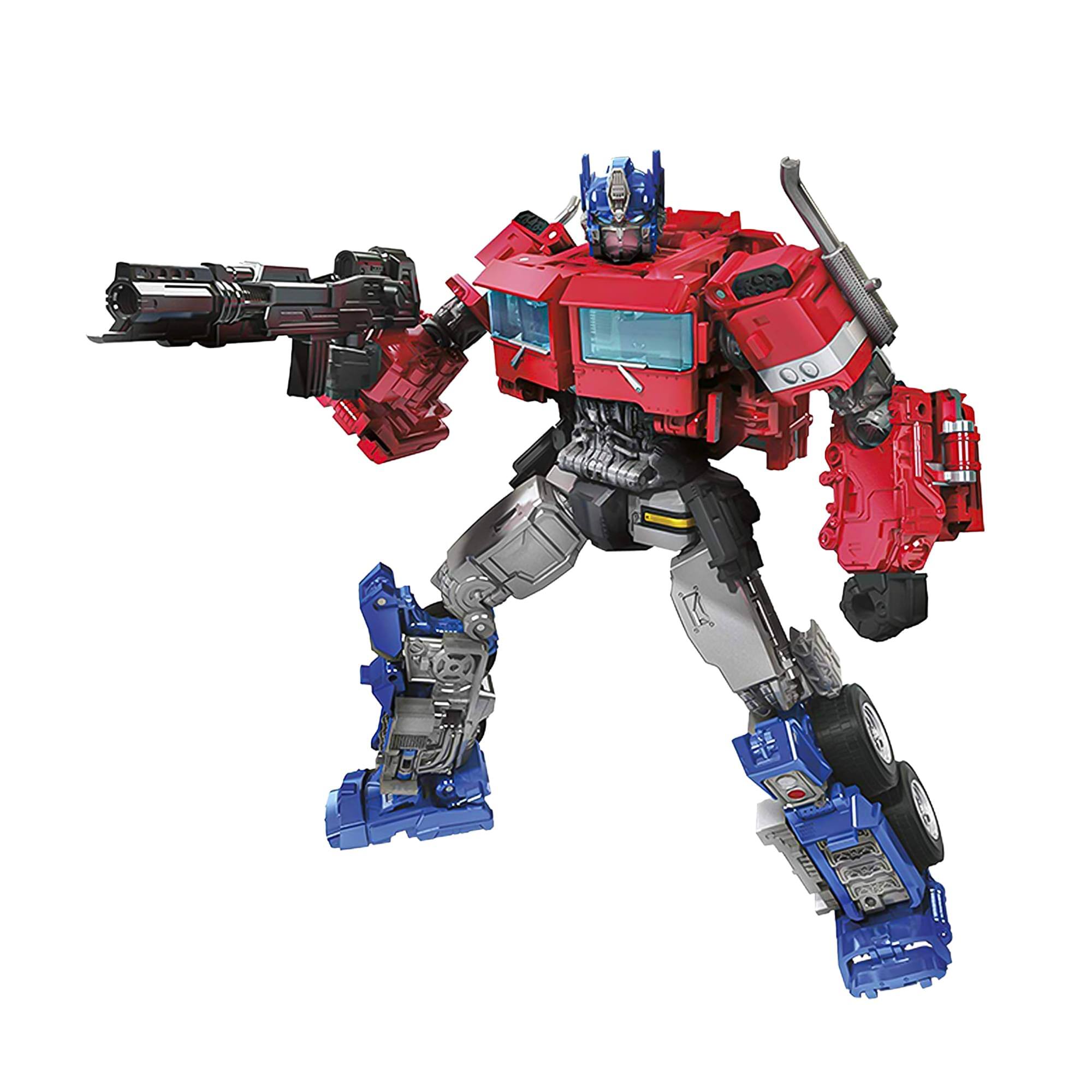 Alt View 10. Hasbro - Transformers Studio Series 38 Voyager Class Bumblebee Movie Optimus Prime - Multi-Colored.