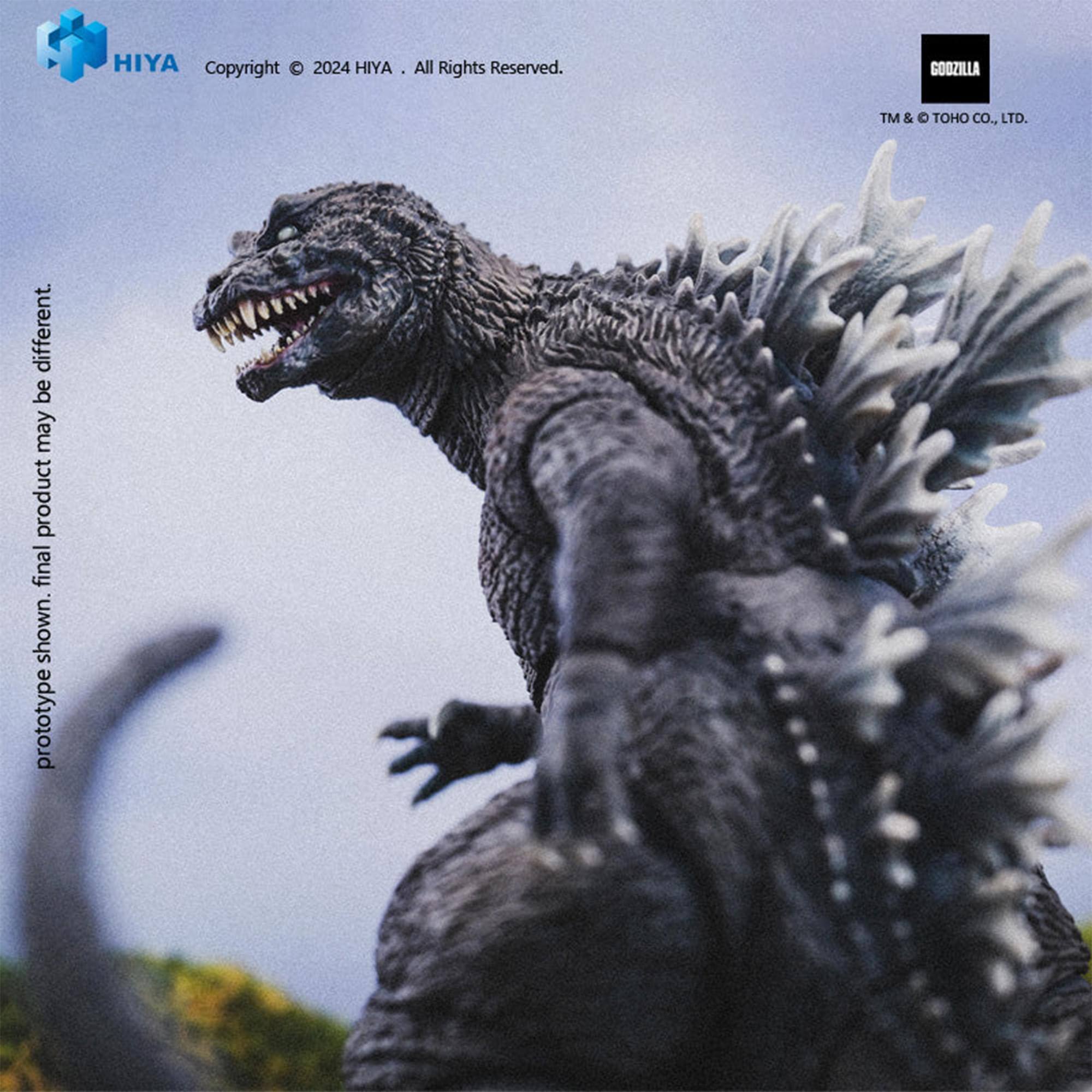HIYA  
Copyright © 2024 HIYA. All Rights Reserved.  
GOOZILLA  
TM & © TOHO CO., LTD.  
Prototype. Product may be different.
