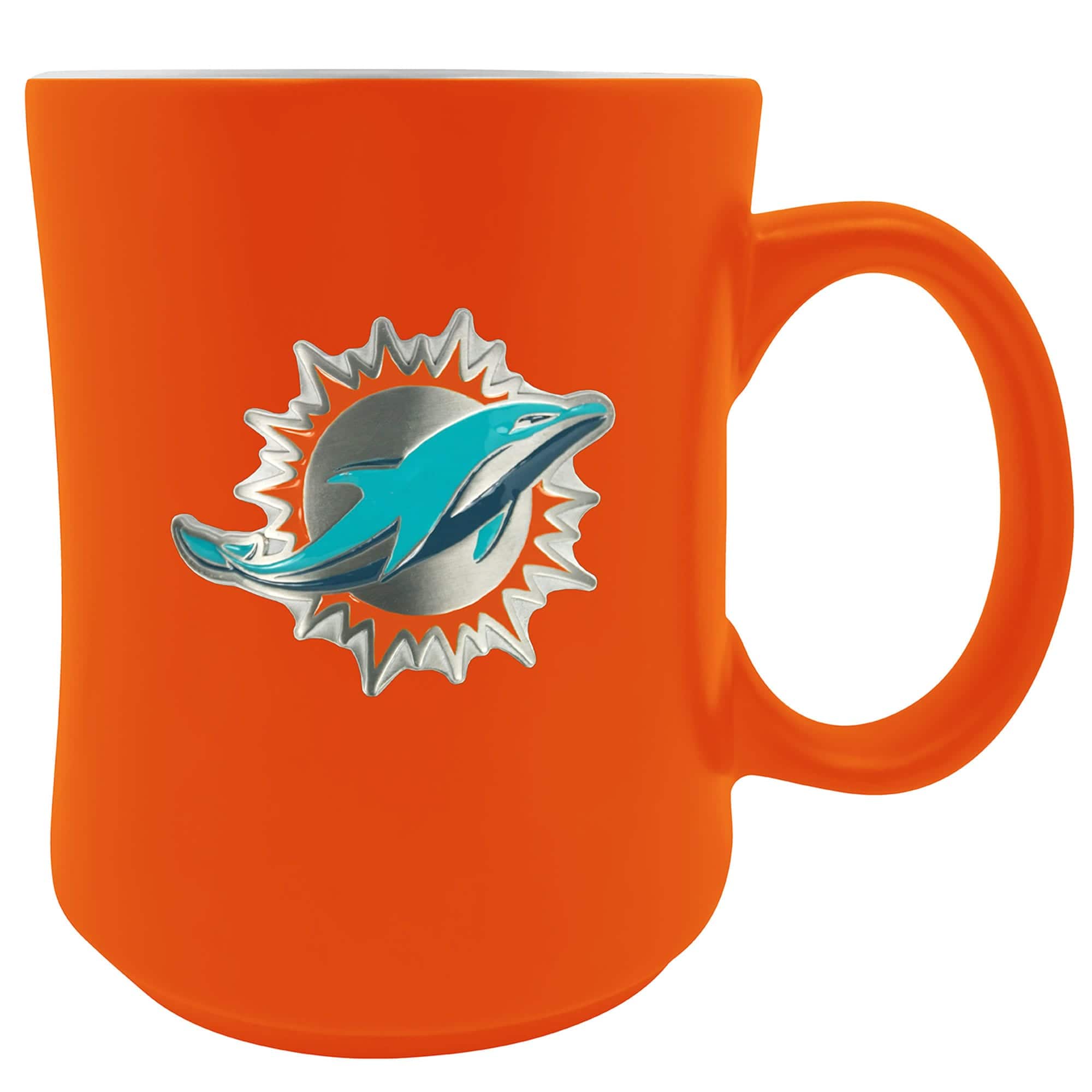 Front. Great American Products - Miami Dolphins 19oz. Starter Mug - Multicolor.