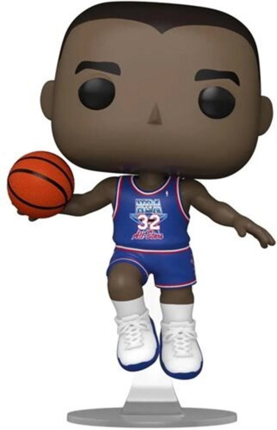 Alt View 1. Funko - FUNKO POP! NBA: Legends -Magic Johnson (BlueAllStarUni1991)   - Collectibles - Multicolor.