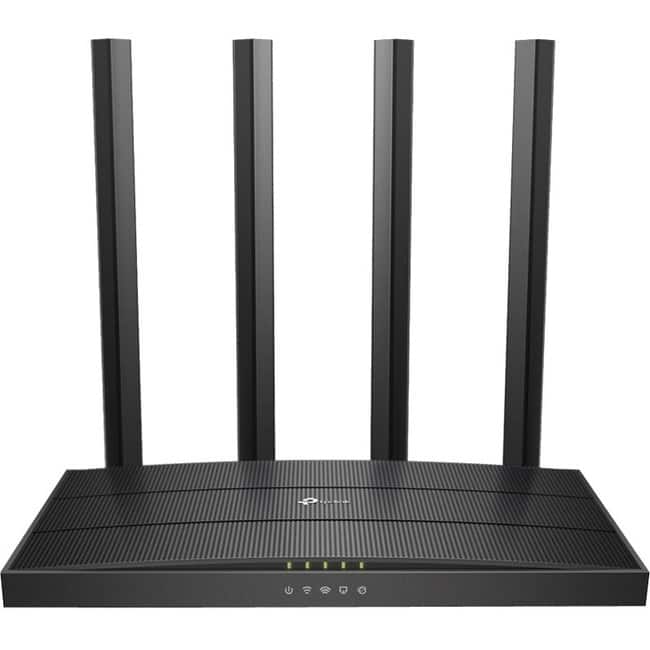 TP-Link - Archer A6_V3 - Wi-Fi 5 IEEE 802.11ac Ethernet Wireless Router - Dual Band MU-MIMO Wireless Internet Router - 4 x - Unknown