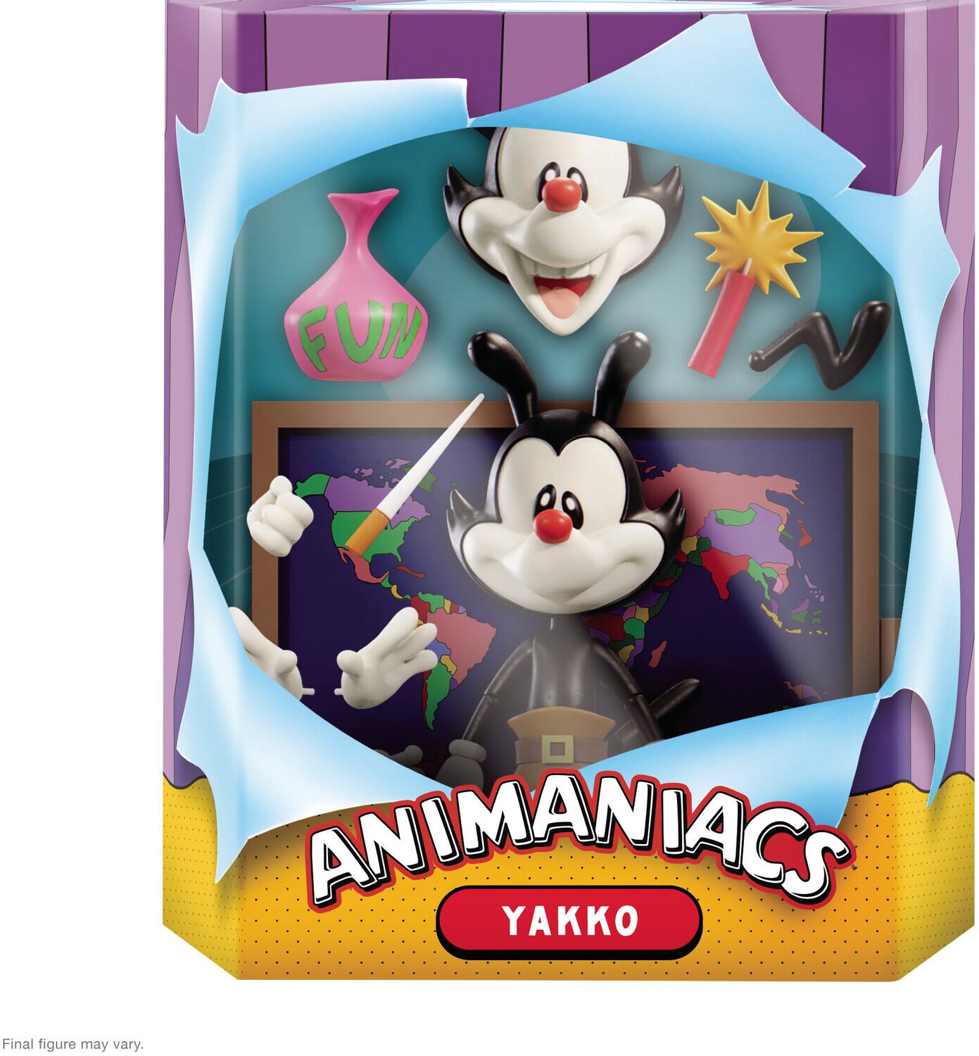 FUN ANIMANIACS YAKKO  
Final figure may vary.