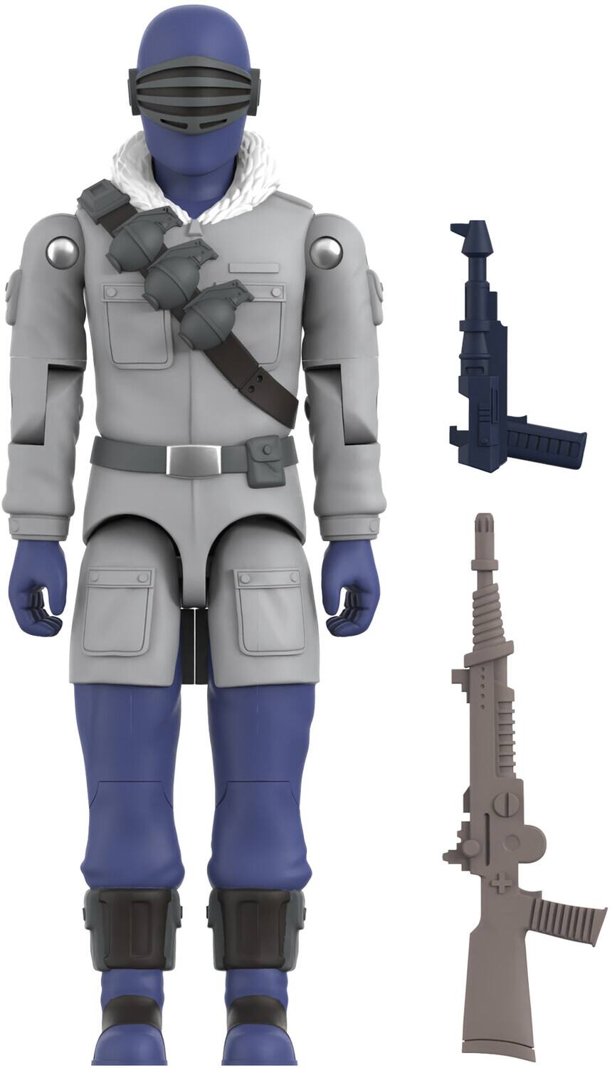 Alt View 2. Super7 - Super7 - G.I. Joe - ReAction+ Wv5 - Arctic Snake Eyes Movie   - COLLECTIBLES - Multicolor.