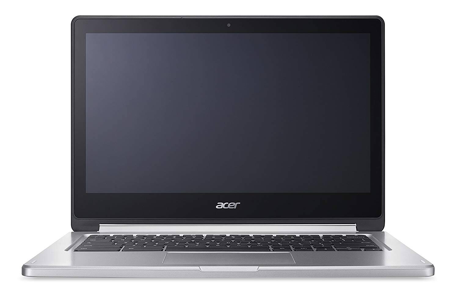 Front. Acer - Acer Chromebook R 13 CB5-312T-K6TF Mediatek 1.60 GHz 4GB Ram 32GB Chrome OS - Silver.