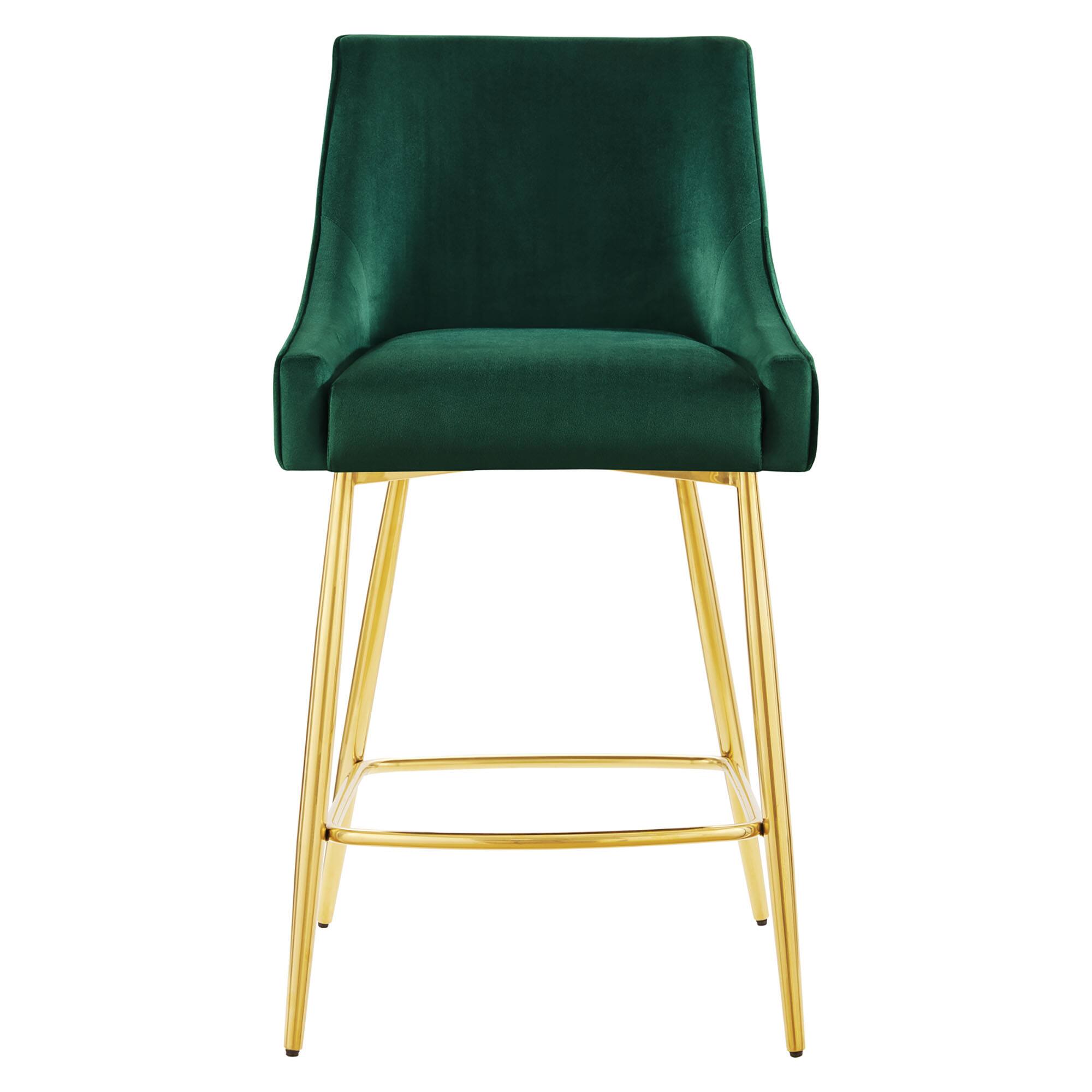 Alt View 5. Modway - Discern Counter Stools Set of 2 by Modway - Green.