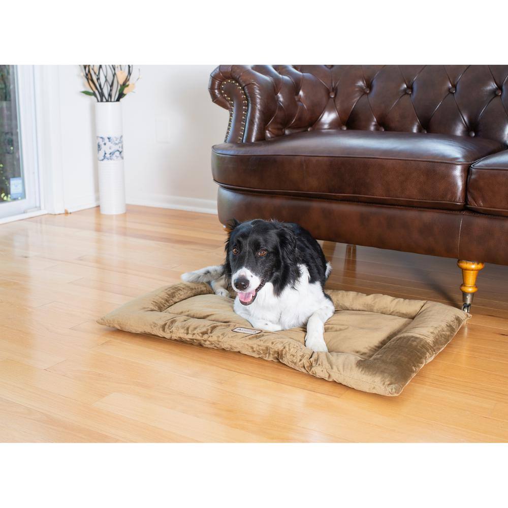Alt View 1. Armarkat - Large Pet Bed Mat With Poly Fill Cushion In Sage Green - Green.