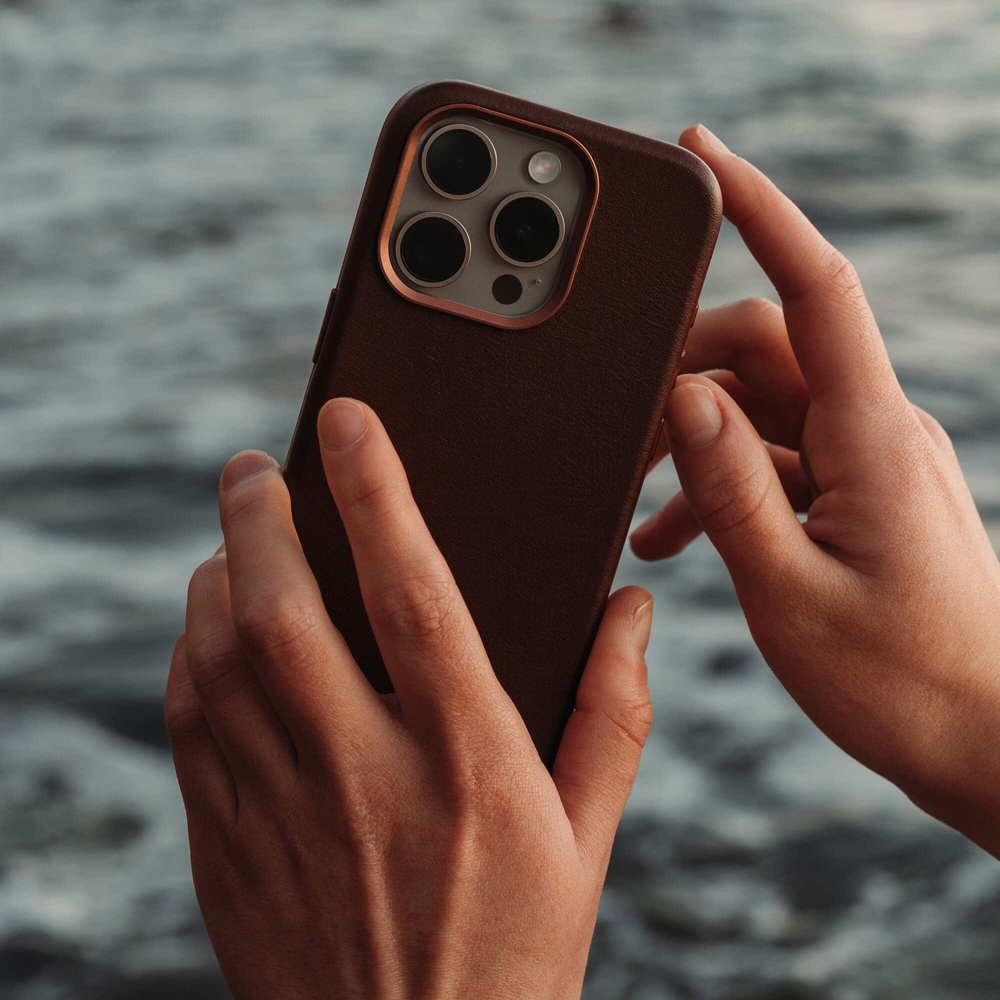 Firmanサマ専用ihone16proMAX SANDMARC Minimal Leather Case iPhone 16 Pro Max Brown SM-SM-675