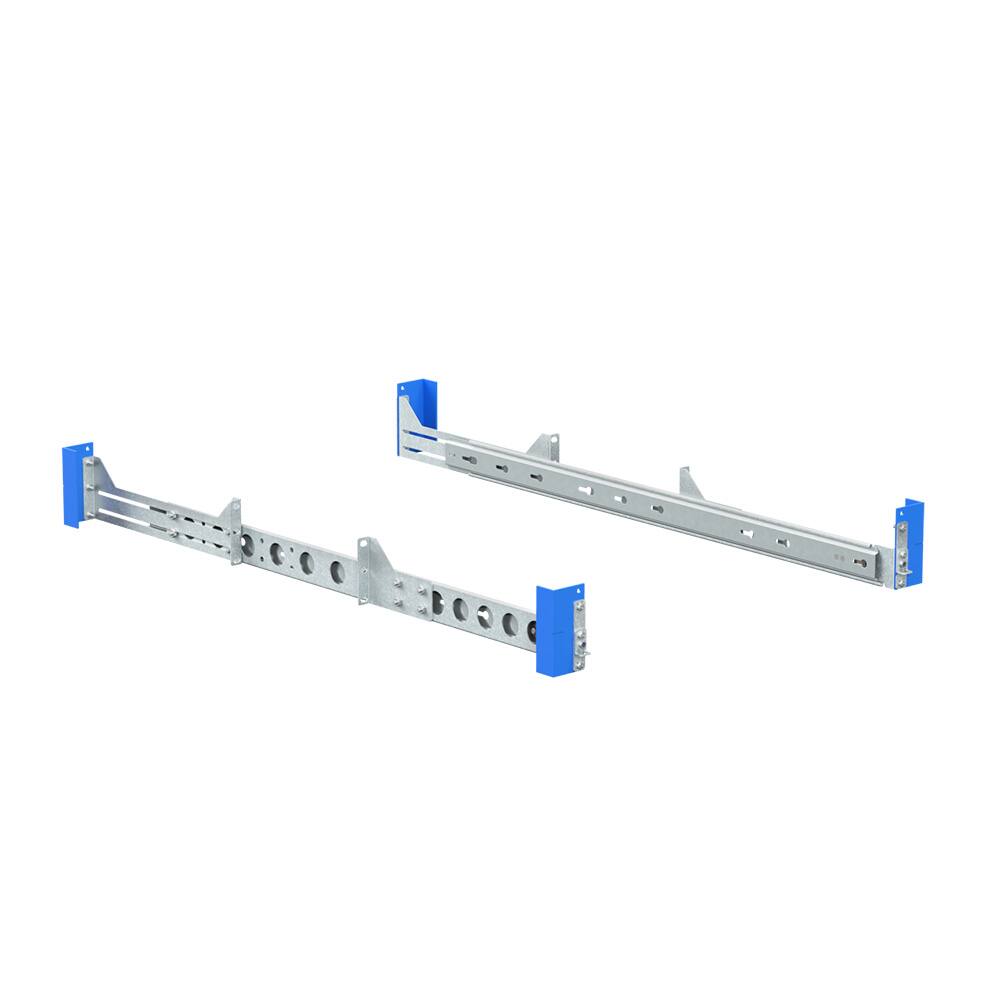 Alt View 4. RackSolutions - RackSolutions 2U Raven 180-A Rail for HPE - Black.