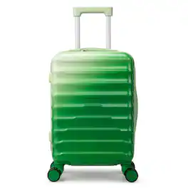 Winado - 20" Carry-on Airline Approved Small Luggage Hardshell PC+ABS Gradient Color Suitcase with TSA Lock for Travel Business - Gradient Green