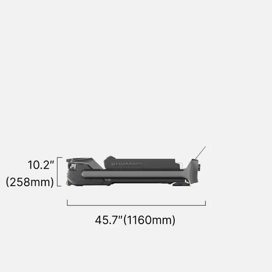 10.2" (258mm)  
HEIWS DAIN  
45.7" (1160mm)