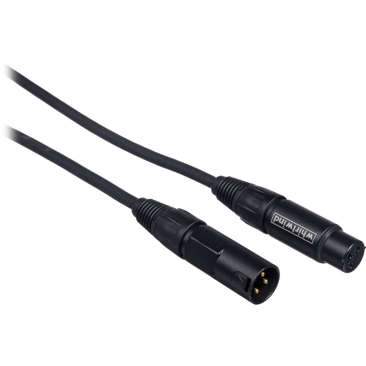 Front. Whirlwind - Whirlwind MK Series 6' Accusonic+2 XLR Male to XLR Female Microphone Cable.