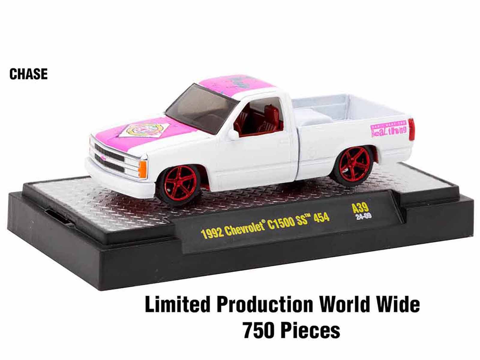 CHASE  
1992 Chevrolet C1500 SS 454  
A39 24-09  
Limited Production World Wide  
750 Pieces